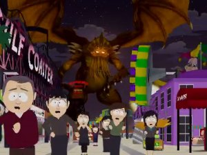 Cthulhu Puts the Hurt to South Park